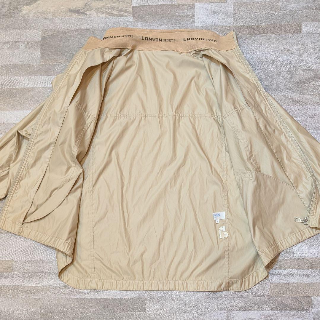 LANVIN SPORTS ナイロンジャケット ベージュ L