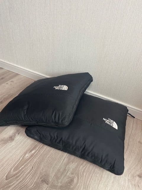 ノースフェイス コージーキャンプクッション 2個 ブラック