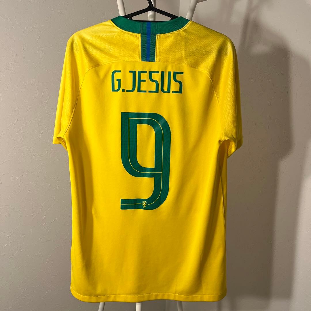 サッカーブラジル代表オーセンティックユニホーム2018 ガブリエルジェズス