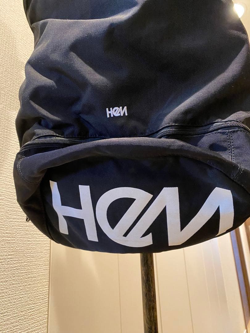 HeM 別注リュック　おしゃれ黒リュック