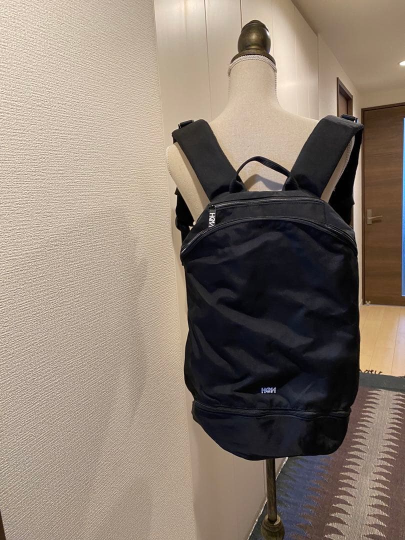 HeM 別注リュック　おしゃれ黒リュック