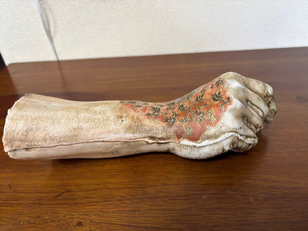 手（腕）のオブジェ　有田焼　陶器製