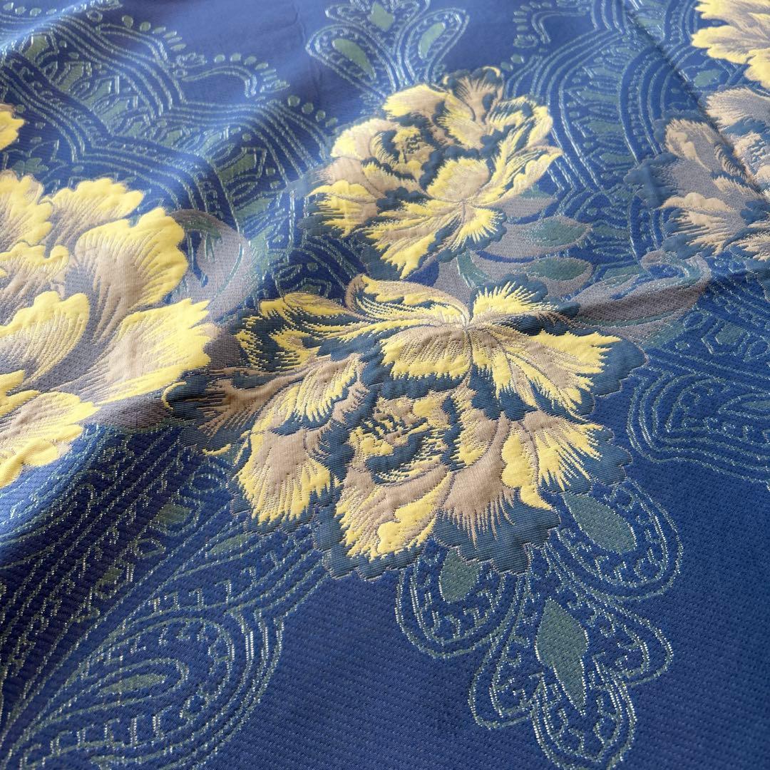刺繍風シルク240×250大き目シーツ