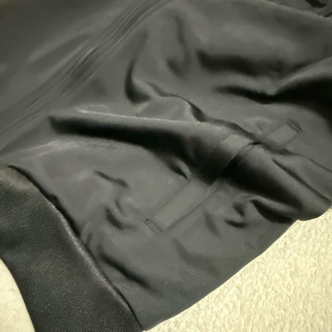新品adidasメンズパンツロゴ　ジャージ上下セット黒Mサイズ長袖スポーツウェア