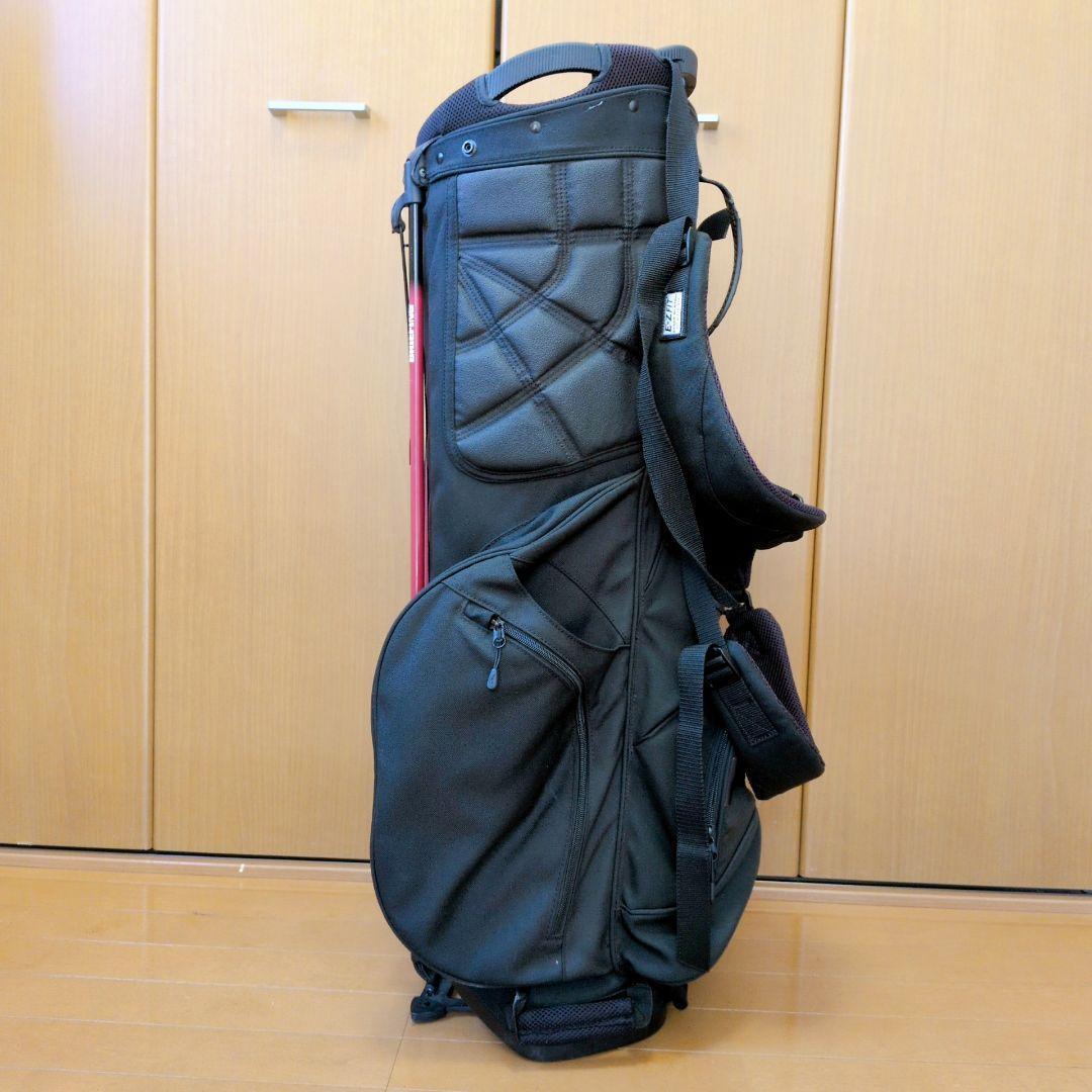 【希少】ブリーフィング サンマウンテン キャディバッグ ショルダー スタンド 黒