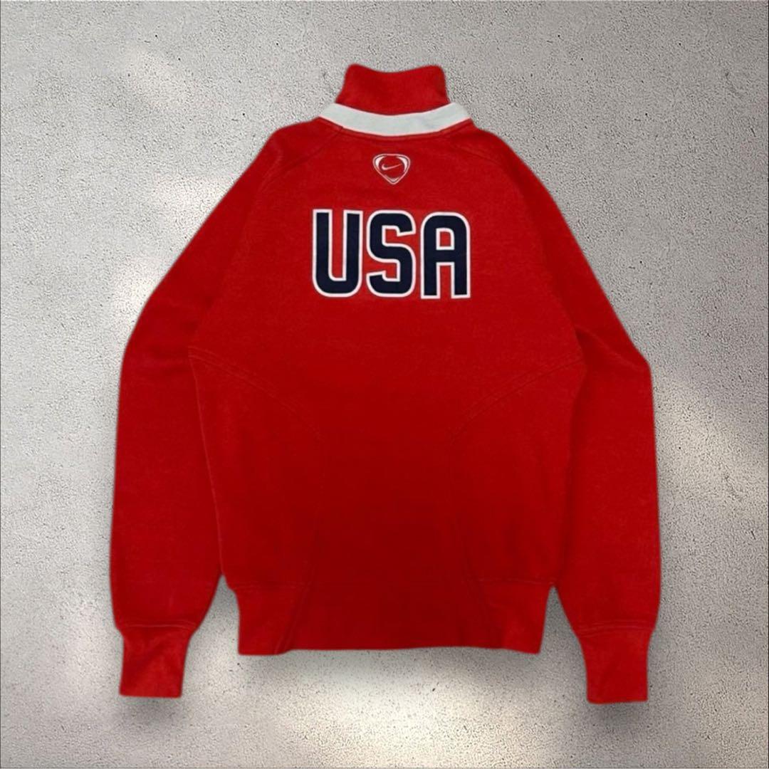 激レア 00s NIKE サッカーアメリカ代表 アンセムジャケット S