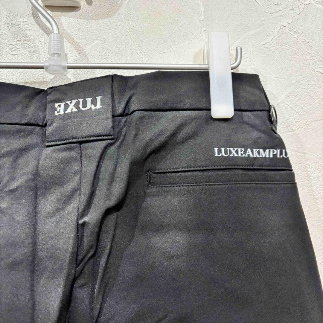 新品【LUXEAKMPLUS】リュクスエイケイエムプラスゴルフ 裏起毛パンツ Ｌ