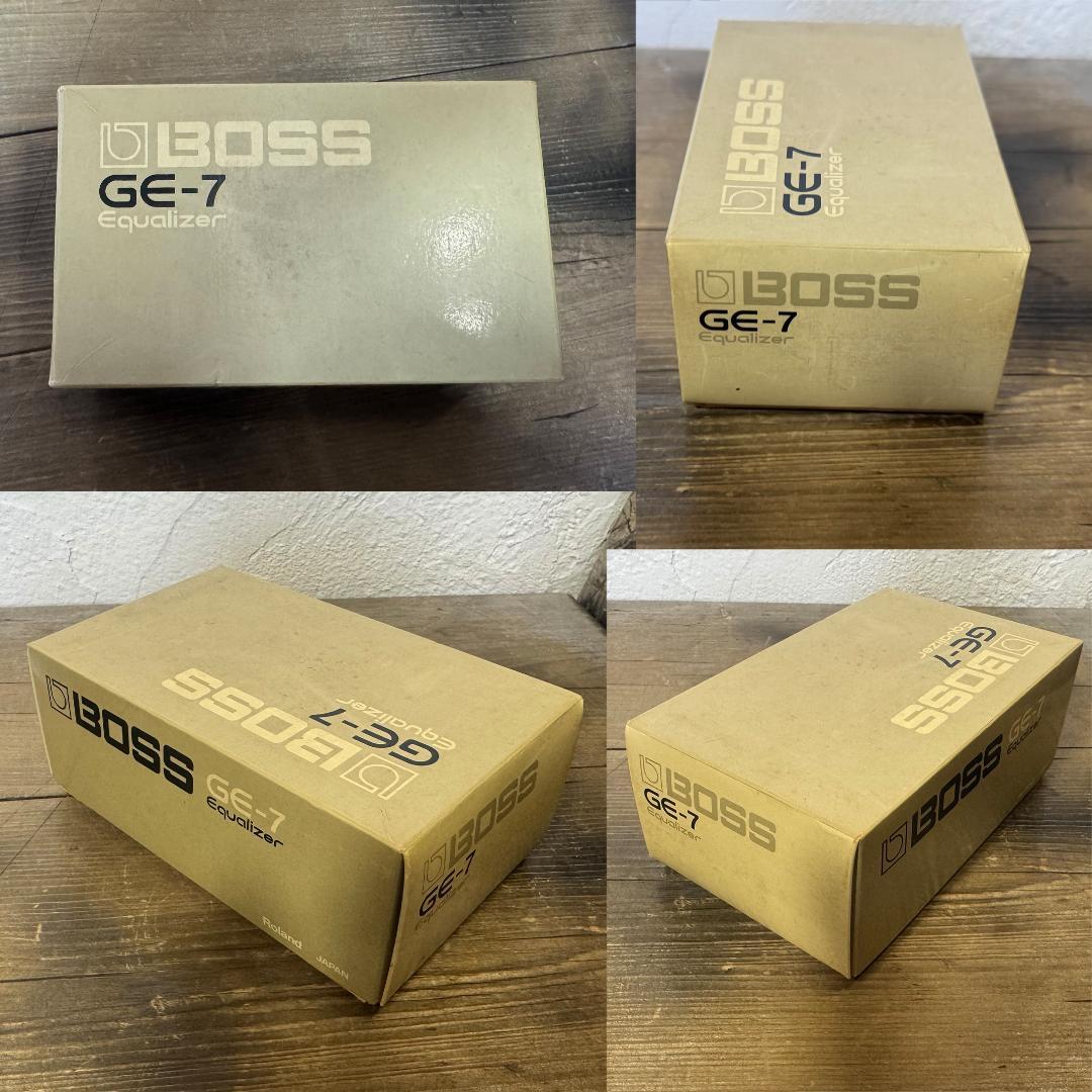 1982年8月製 初期ACA 日本製 BOSS GE-7 箱付 動作品 最初期