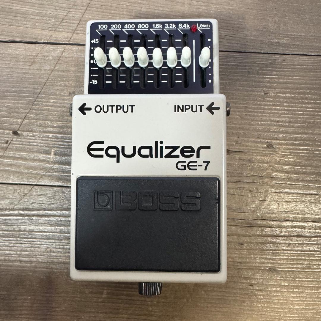 1982年8月製 初期ACA 日本製 BOSS GE-7 箱付 動作品 最初期