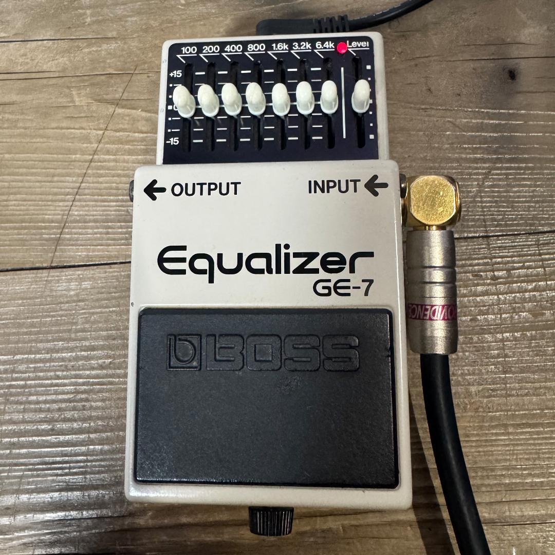 1982年8月製 初期ACA 日本製 BOSS GE-7 箱付 動作品 最初期