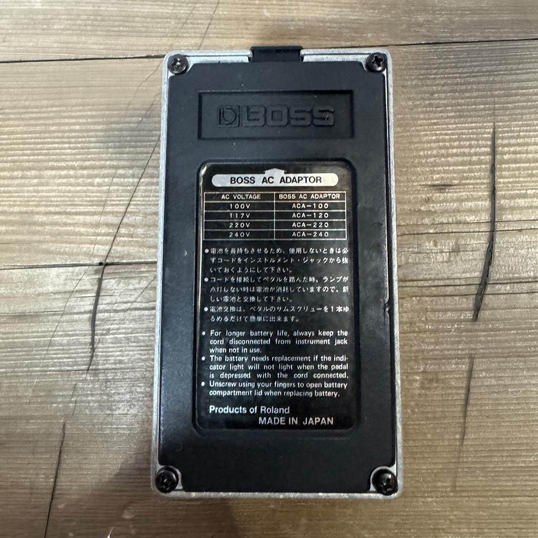 1982年8月製 初期ACA 日本製 BOSS GE-7 箱付 動作品 最初期
