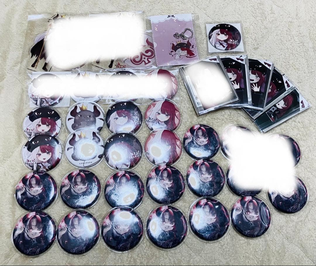 あくび・でもんすぺーど デビュー記念グッズ