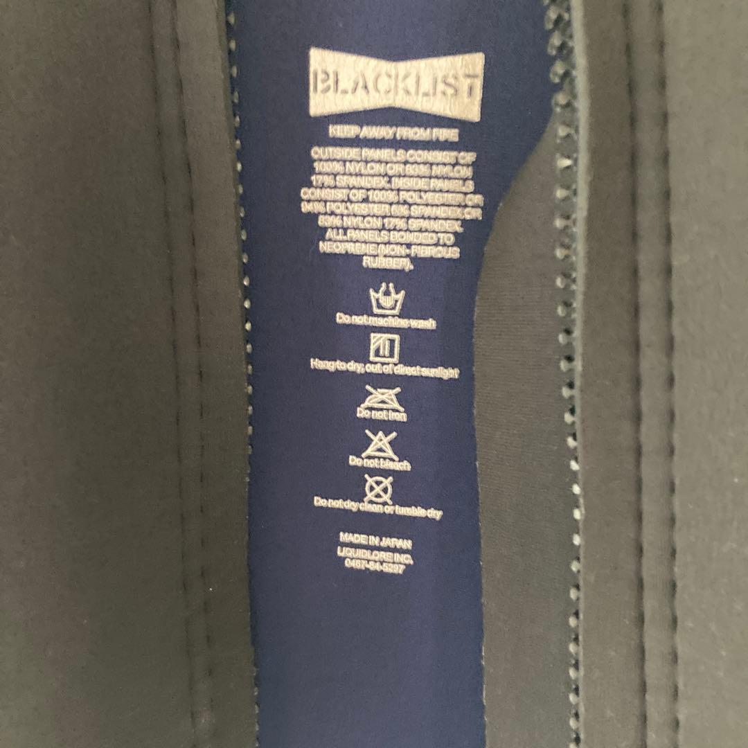BLACKLIST フルジップ タッパー