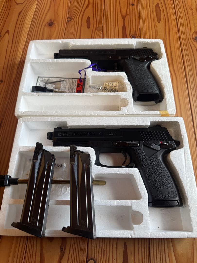 KSC MK23 US SOCOM PISTOL ガスガン　訳あり２丁