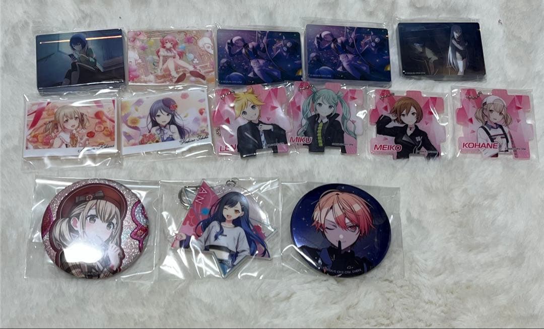 【大量／缶バ70↑／紙類120↑】プロセカ　全キャラあり　まとめ売り　バラ売り◎