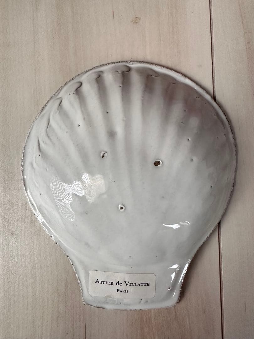 Astier de Villatte 貝殻型小皿