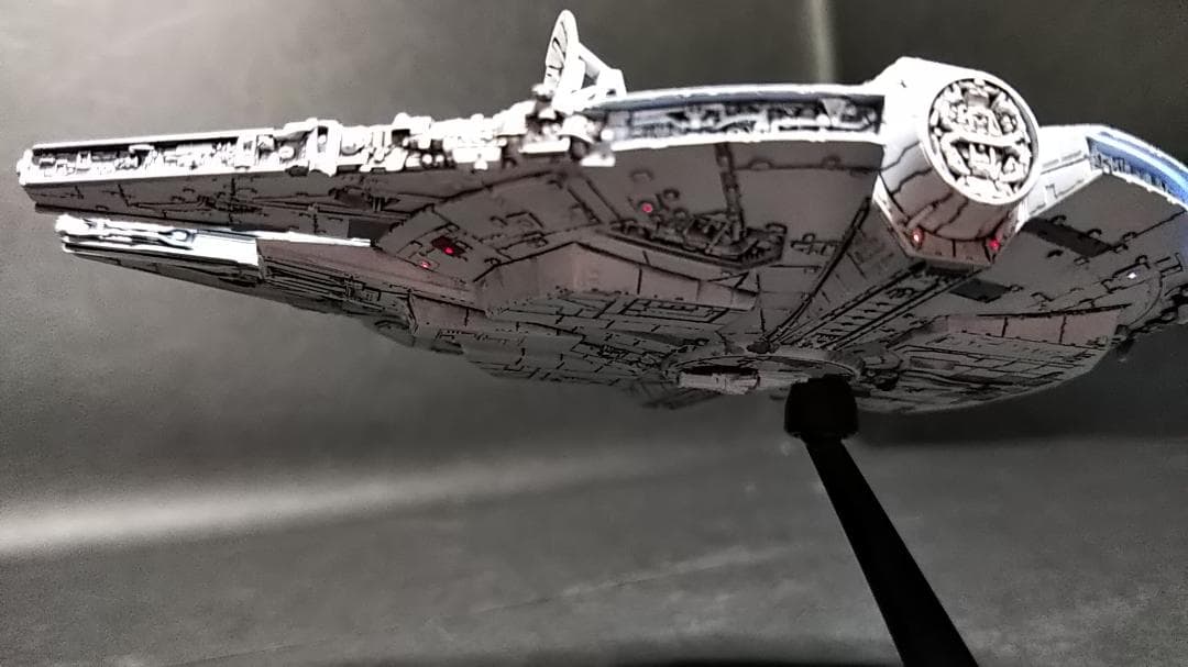 電飾改修　ミレニアムファルコン 塗装 完成品 1/350 ビーグル