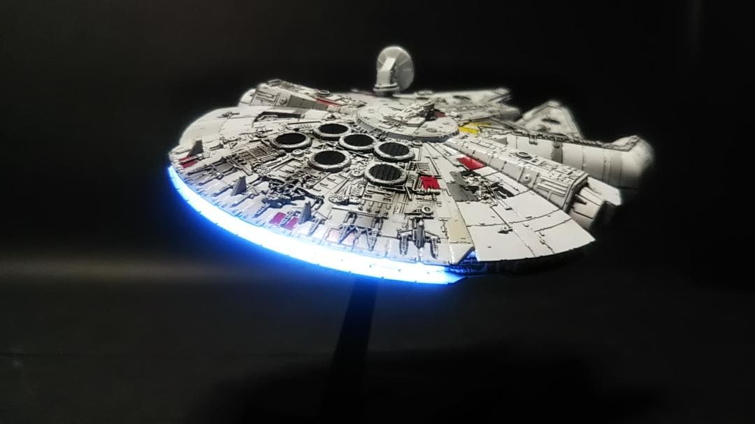 電飾改修　ミレニアムファルコン 塗装 完成品 1/350 ビーグル