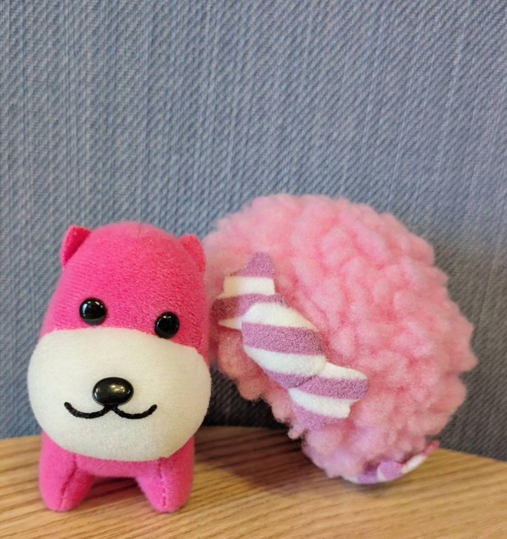 平成レトロ☆アフロ犬☆トノサマ犬　エダマメ犬　キャンディー犬　ぬいぐるみ
