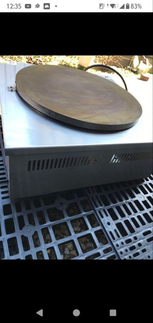 ニチワ電機電気クレープ焼器CM-410