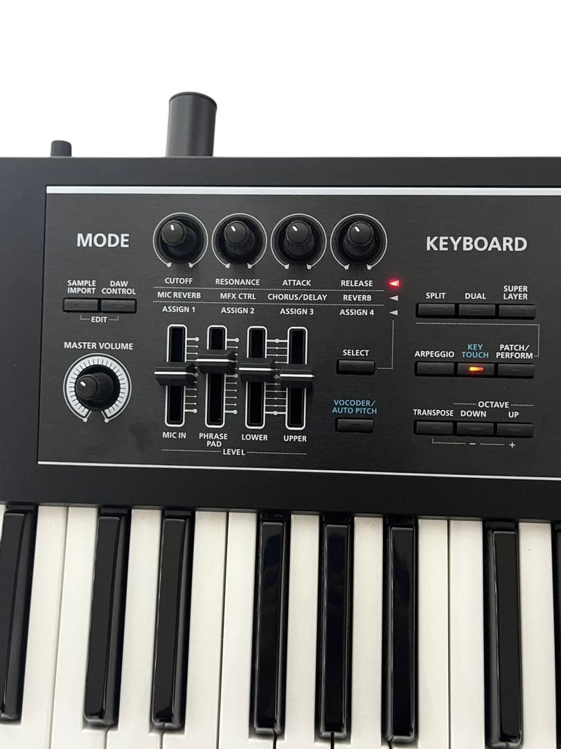 Roland JUNO-DS76 76鍵盤　台　ケース ペダル　シールド付き