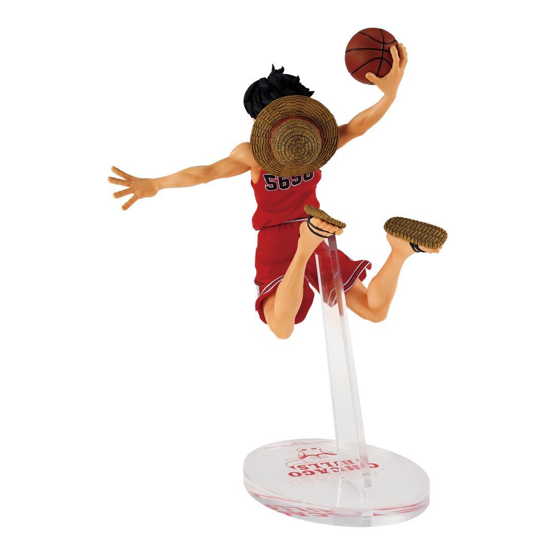 ワンピース NBA モンキー・D・ルフィ シカゴブルズ　赤