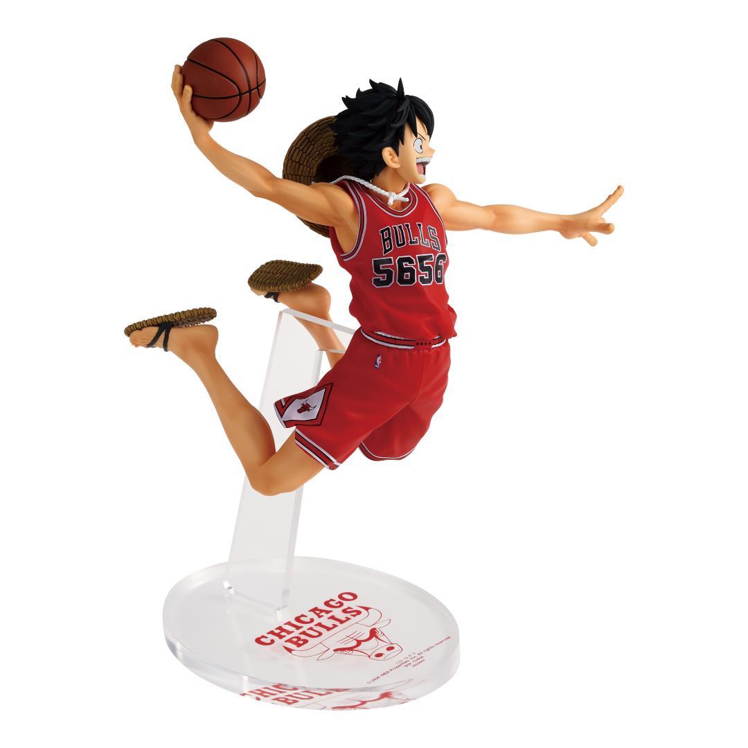 ワンピース NBA モンキー・D・ルフィ シカゴブルズ　赤