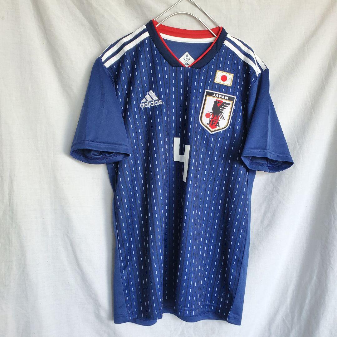 新品 未使用 サッカー日本代表ロシアW杯　レプリカユニフォーム　#4 本田圭佑