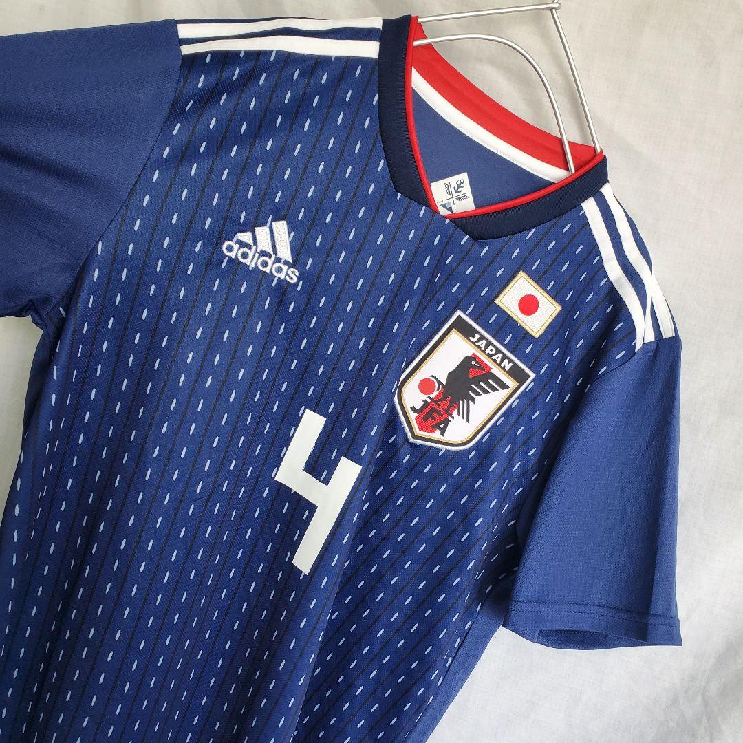 新品 未使用 サッカー日本代表ロシアW杯　レプリカユニフォーム　#4 本田圭佑