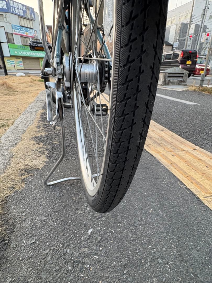 中古YAMAHA電動アシスト自転車　12.3Ah 大阪　065