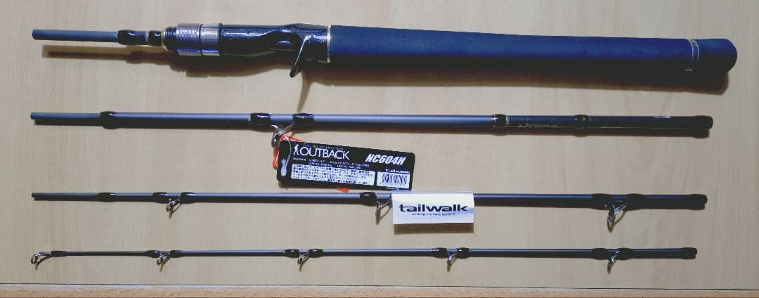 ロッド tailwalk OUTBACK NC604H 50%off