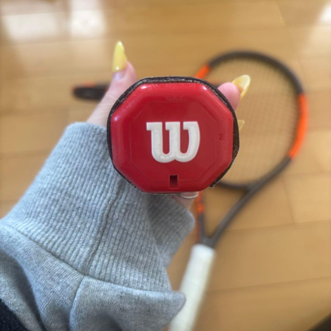 Wilson BURN95グリップ2 硬式テニスラケット