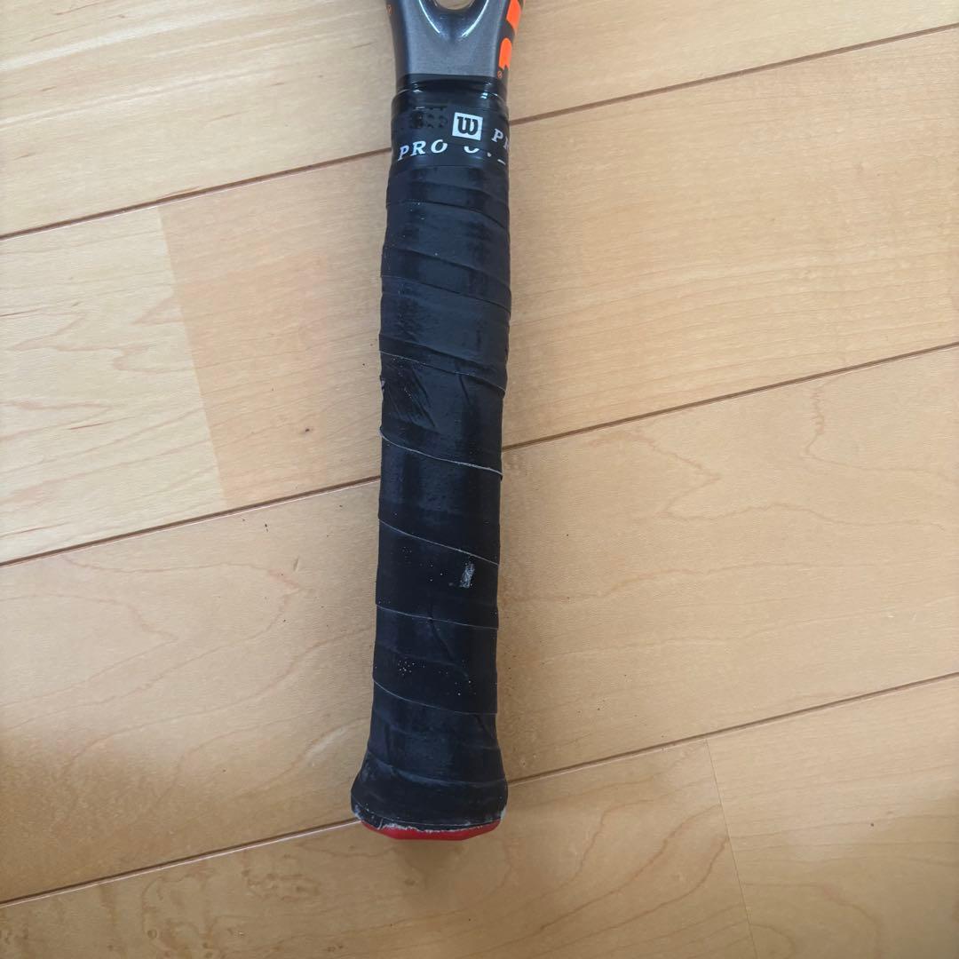Wilson BURN95グリップ2 硬式テニスラケット