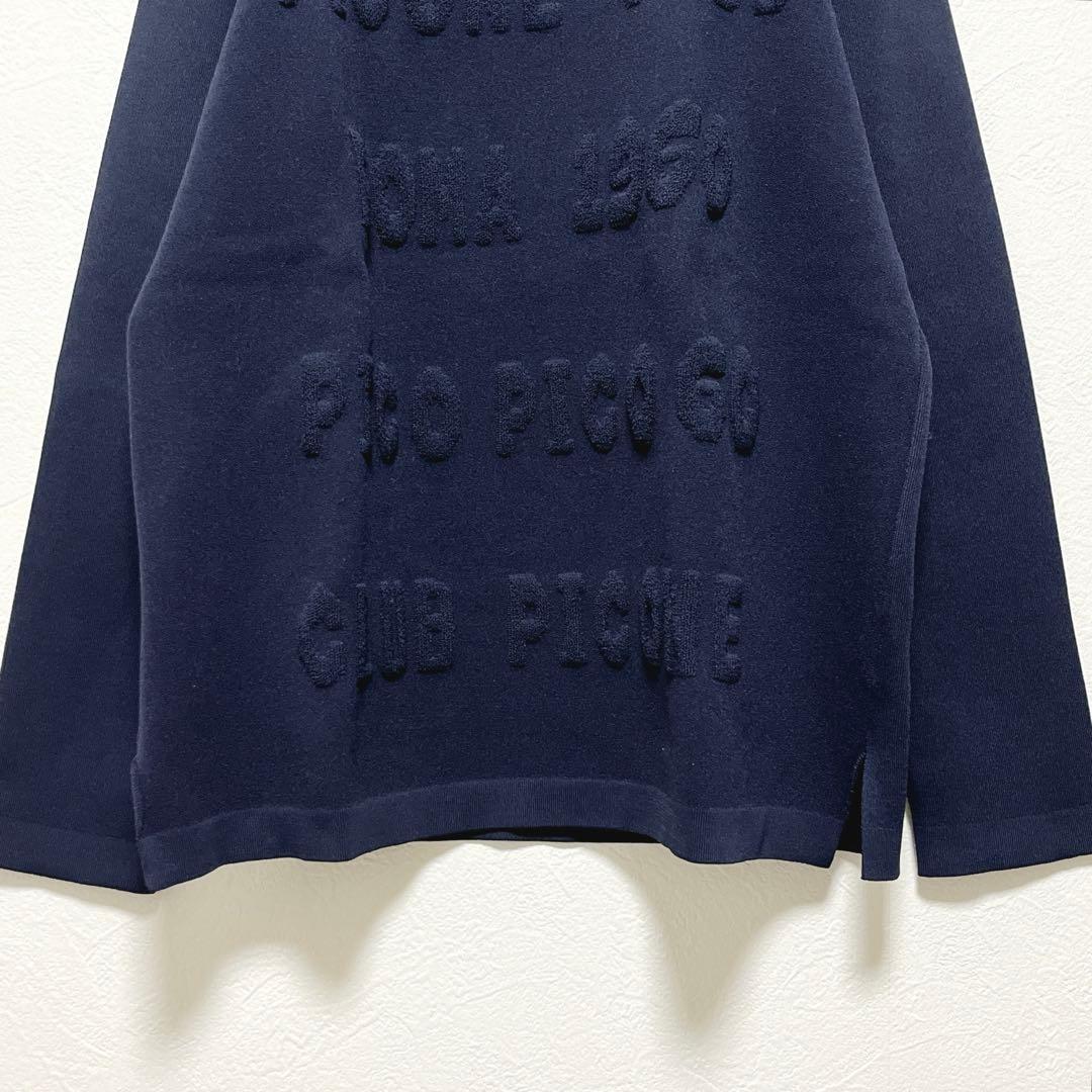 【ピッコーネクラブ】長袖ニットプルオーバー アルチビオ/美品/ゴルフウェア