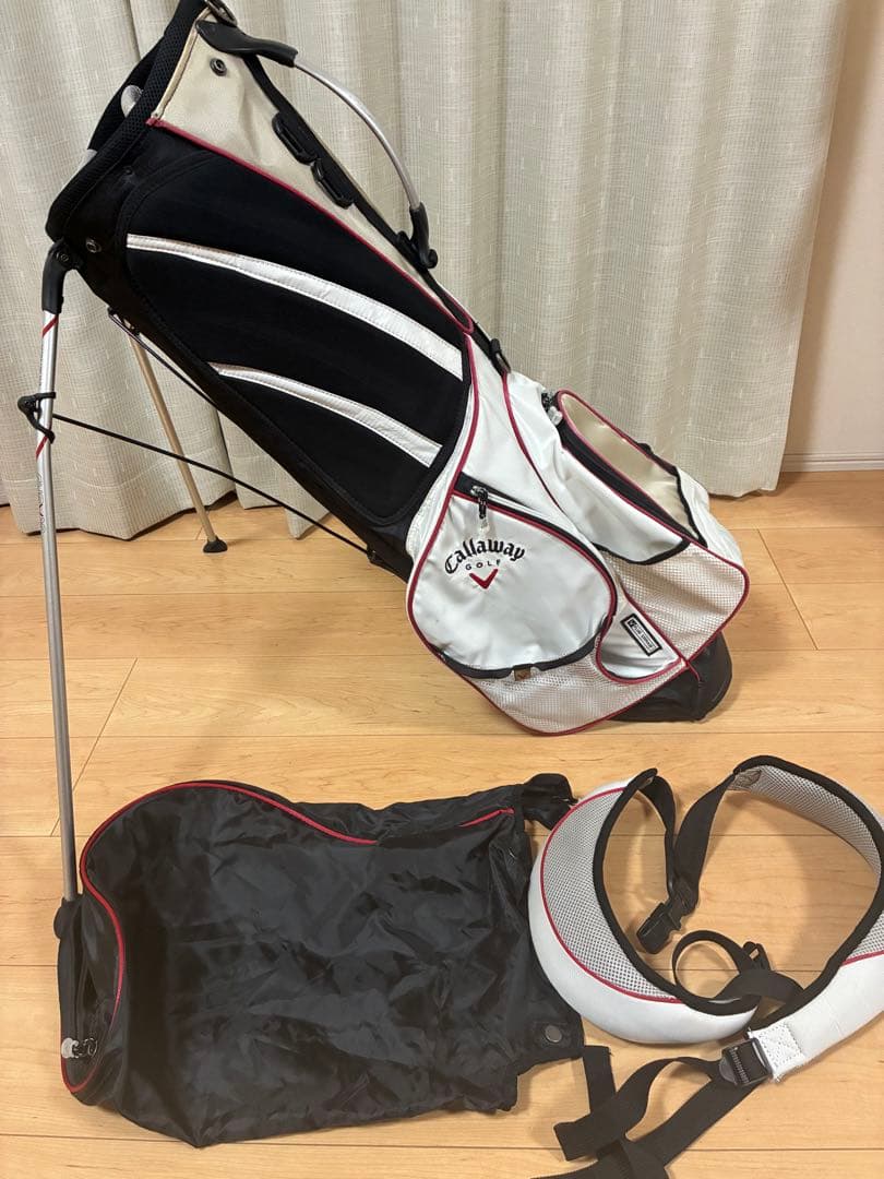 Callaway キャディバッグ ホワイト/ブラック　週末値下げ