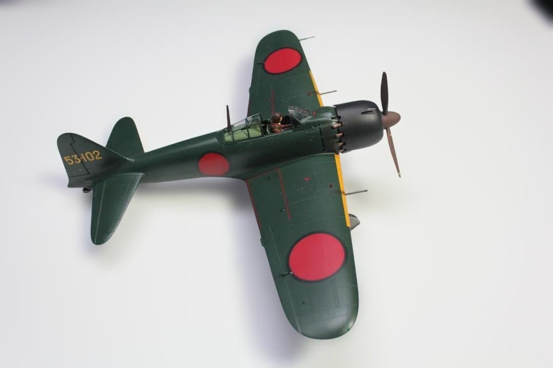 〇タミヤ マスターワークコレクション 零式艦上戦闘機52型53-102(完成品)