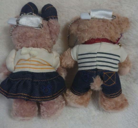 ダッフィー シェリーメイ ぬいぐるみバッチ ストラップ 13点まとめ売り