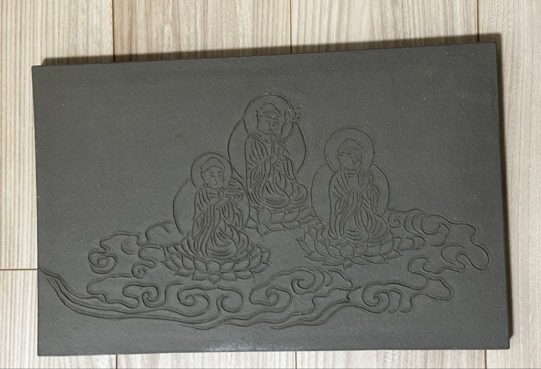 東大寺大仏　台座の蓮華座装飾の額絵