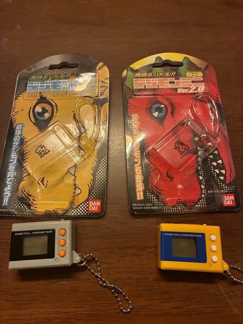 バンダイ デジモンミニ　ノーマルVer.2.0 ２セット育成　箱付　動作確認済