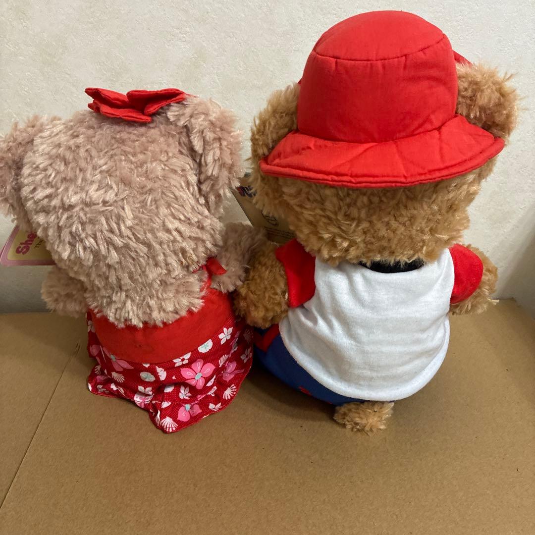 劇レア　ハワイAULANI ダッフィーとシェリーメイ　ぬいぐるみ　セット
