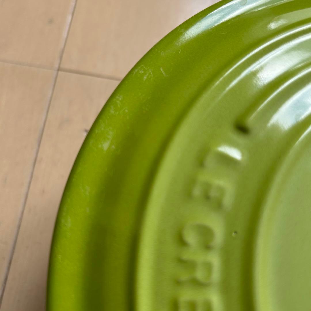 LE CREUSET グリーン ホーロー鍋