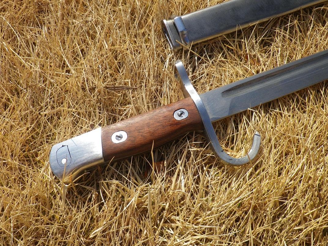 三十年式銃剣　レプリカ　複製品　チタン製