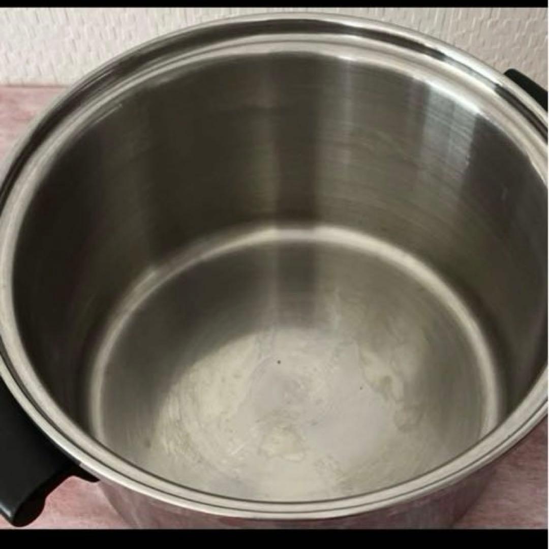 Amway クイーン・クックウェア　シチューパン 無水鍋 H対応　蒸し器