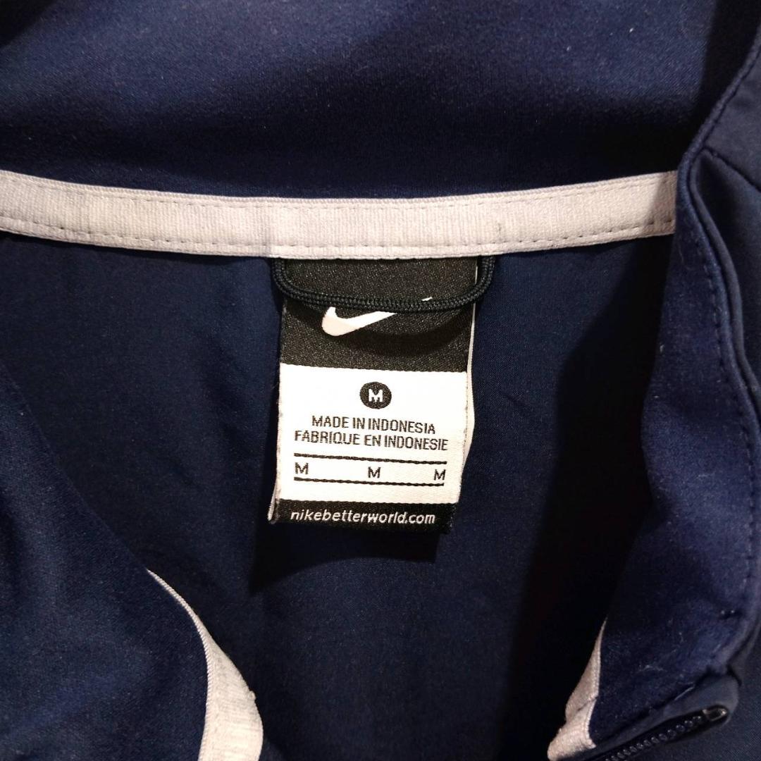 Nike ナイキ メンズ ジャケット トレーニング ジャージ ナイロン 紺 M