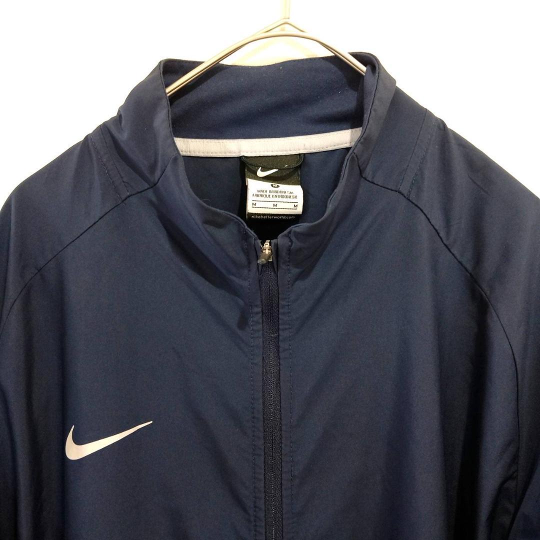 Nike ナイキ メンズ ジャケット トレーニング ジャージ ナイロン 紺 M