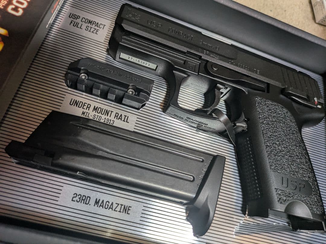 東京マルイ USP COMPACT ガスガン 2丁