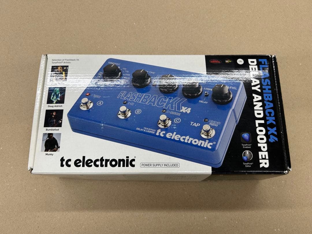 tc electronic【FLASHBACK X4】ディレイ＆ルーパーUSED