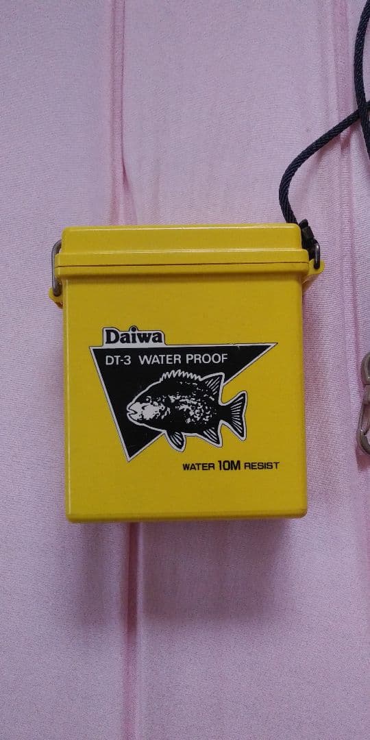 Daiwa ダイワ フィッシング イエロー ブラック ケース 釣り 魚