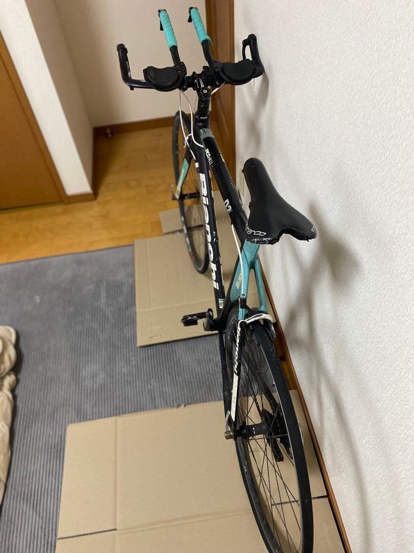 ビアンキ Pico Alu 10年以上前 トライアスロン用 自転車 ジャンク
