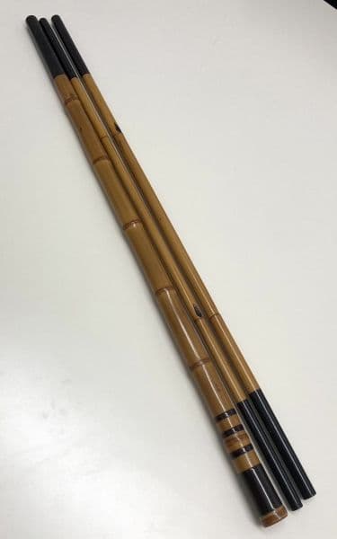 和竿 東作：鮒竿(釣竿)8本継 約15尺